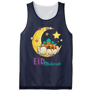 Eid Alfitr Mubarak Kareem Happy Ramadan Karim Mesh Reversible Basketball Jersey Tank