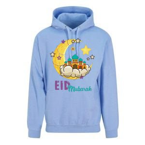 Eid Alfitr Mubarak Kareem Happy Ramadan Karim Unisex Surf Hoodie