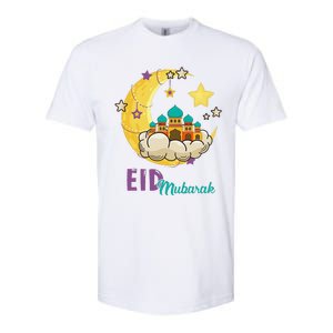 Eid Alfitr Mubarak Kareem Happy Ramadan Karim Softstyle CVC T-Shirt