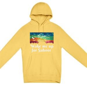 Eid Alfitr Mubarak Kareem Karim Celebration Suhoor Meaningful Gift Premium Pullover Hoodie