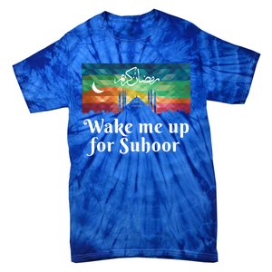 Eid Alfitr Mubarak Kareem Karim Celebration Suhoor Meaningful Gift Tie-Dye T-Shirt