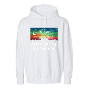 Eid Alfitr Mubarak Kareem Karim Celebration Suhoor Meaningful Gift Garment-Dyed Fleece Hoodie