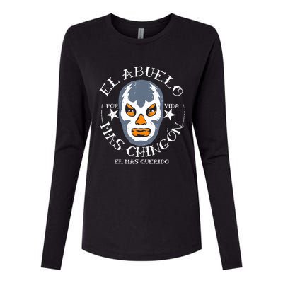 El Abuelo Mas ChingóN El Mas Querido Womens Cotton Relaxed Long Sleeve T-Shirt