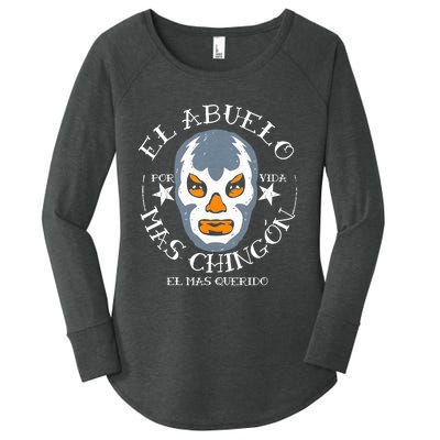 El Abuelo Mas ChingóN El Mas Querido Women's Perfect Tri Tunic Long Sleeve Shirt