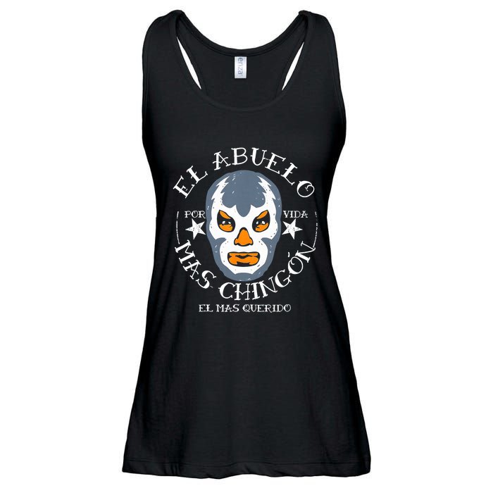 El Abuelo Mas ChingóN El Mas Querido Ladies Essential Flowy Tank