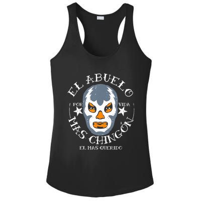 El Abuelo Mas ChingóN El Mas Querido Ladies PosiCharge Competitor Racerback Tank