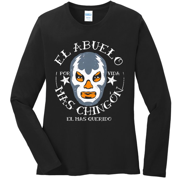 El Abuelo Mas ChingóN El Mas Querido Ladies Long Sleeve Shirt