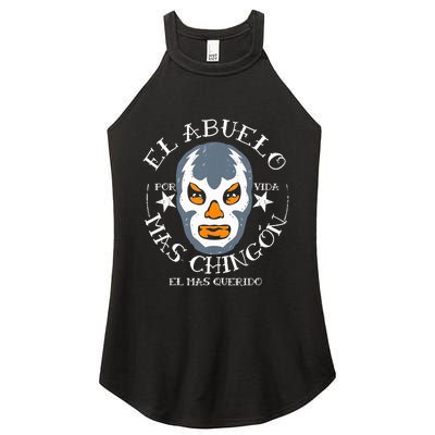 El Abuelo Mas ChingóN El Mas Querido Women’s Perfect Tri Rocker Tank