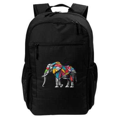 Elephant Animal Motif Artwork Elephant Backpack