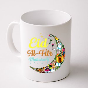 Eid Algiftfitr Mubarak Happy Eid Crescent Moon Eid Present Meaningful Gift Coffee Mug