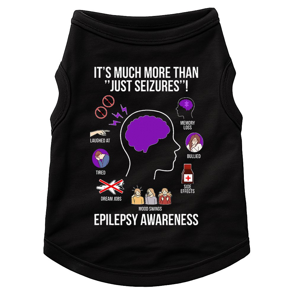 Epilepsy Awareness Month Epilepsy Warrior Doggie Tank