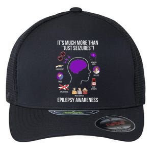 Epilepsy Awareness Month Epilepsy Warrior Flexfit Unipanel Trucker Cap