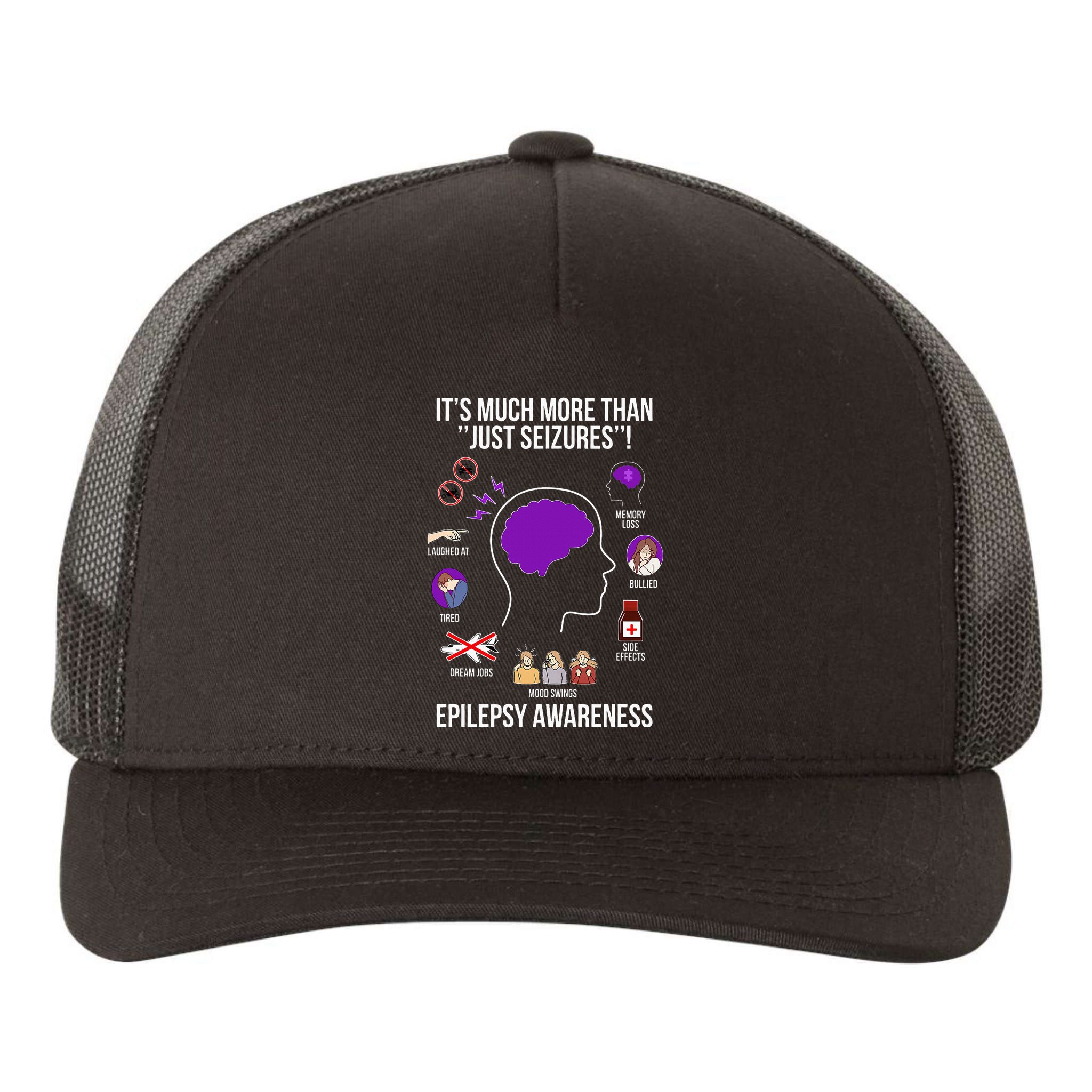 Epilepsy Awareness Month Epilepsy Warrior Yupoong Adult 5-Panel Trucker Hat