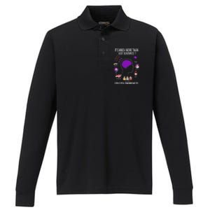 Epilepsy Awareness Month Epilepsy Warrior Performance Long Sleeve Polo