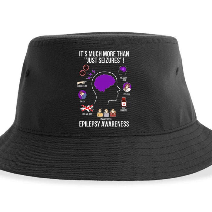 Epilepsy Awareness Month Epilepsy Warrior Sustainable Bucket Hat