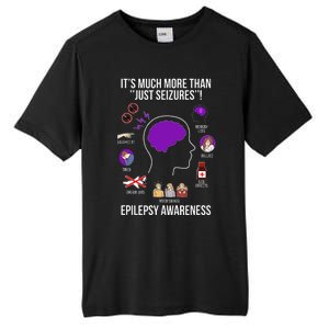 Epilepsy Awareness Month Epilepsy Warrior Tall Fusion ChromaSoft Performance T-Shirt