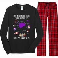 Epilepsy Awareness Month Epilepsy Warrior Long Sleeve Pajama Set