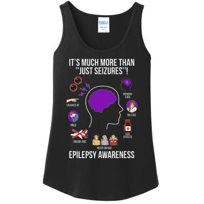 Epilepsy Awareness Month Epilepsy Warrior Ladies Essential Tank