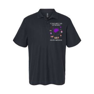 Epilepsy Awareness Month Epilepsy Warrior Softstyle Adult Sport Polo