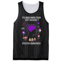 Epilepsy Awareness Month Epilepsy Warrior Mesh Reversible Basketball Jersey Tank