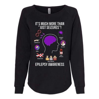 Epilepsy Awareness Month Epilepsy Warrior Womens California Wash Sweatshirt