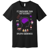 Epilepsy Awareness Month Epilepsy Warrior Premium T-Shirt