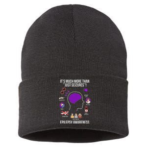 Epilepsy Awareness Month Epilepsy Warrior Sustainable Knit Beanie