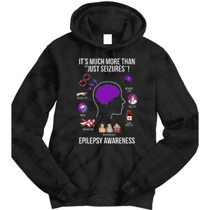 Epilepsy Awareness Month Epilepsy Warrior Tie Dye Hoodie