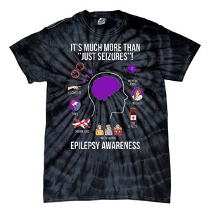 Epilepsy Awareness Month Epilepsy Warrior Tie-Dye T-Shirt