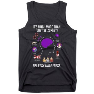 Epilepsy Awareness Month Epilepsy Warrior Tank Top