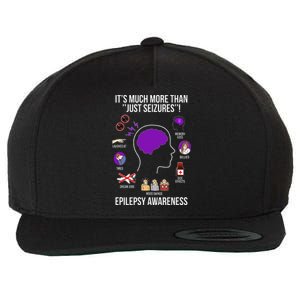 Epilepsy Awareness Month Epilepsy Warrior Wool Snapback Cap