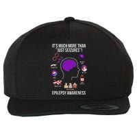 Epilepsy Awareness Month Epilepsy Warrior Wool Snapback Cap