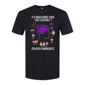 Epilepsy Awareness Month Epilepsy Warrior Softstyle CVC T-Shirt