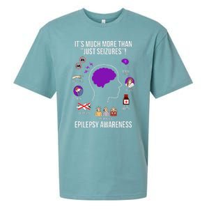 Epilepsy Awareness Month Epilepsy Warrior Sueded Cloud Jersey T-Shirt