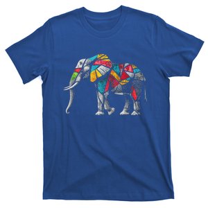 Elephant Animal Motif Artwork Elephant T-Shirt