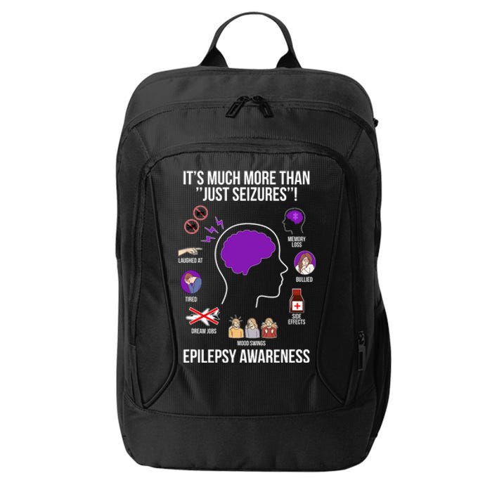 Epilepsy Awareness Month Epilepsy Warrior City Backpack