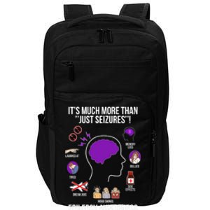 Epilepsy Awareness Month Epilepsy Warrior Impact Tech Backpack