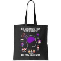 Epilepsy Awareness Month Epilepsy Warrior Tote Bag