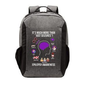 Epilepsy Awareness Month Epilepsy Warrior Vector Backpack