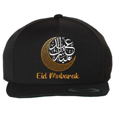 Eid Alfitr Mubarak Kareem Eid Karim Eid Mubarak Eid Algiftfitr Cute Gift Wool Snapback Cap