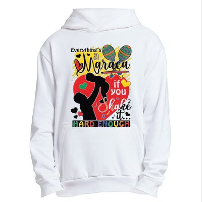 Everythings A Maraca If You Shake It Hard Enough Urban Pullover Hoodie