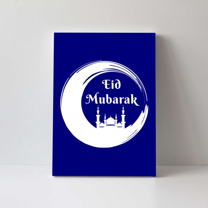 Eid Alfitr Mubarak Kareem Karim Celebration Most Eid Mubarak Gift Canvas