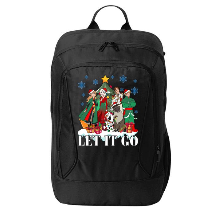 Elsa Anna Olaf Kristoff Hans Christmas Tree Merry Christmas Party City Backpack