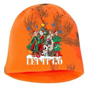 Elsa Anna Olaf Kristoff Hans Christmas Tree Merry Christmas Party Kati - Camo Knit Beanie