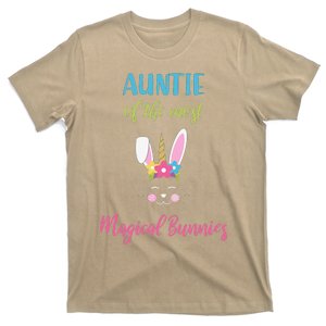 Easter Auntie Outfit Magical Bunnies Hunting Egg Shir T-Shirt