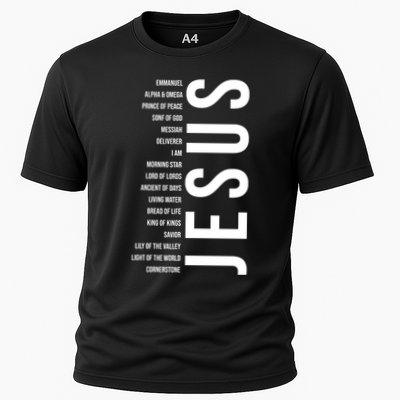 Emmanuel Alpha Omega Prince Of Peace Son Of God Jesus Performance Shirt