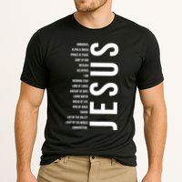 Emmanuel Alpha Omega Prince Of Peace Son Of God Jesus Cooling Performance Crew T-Shirt
