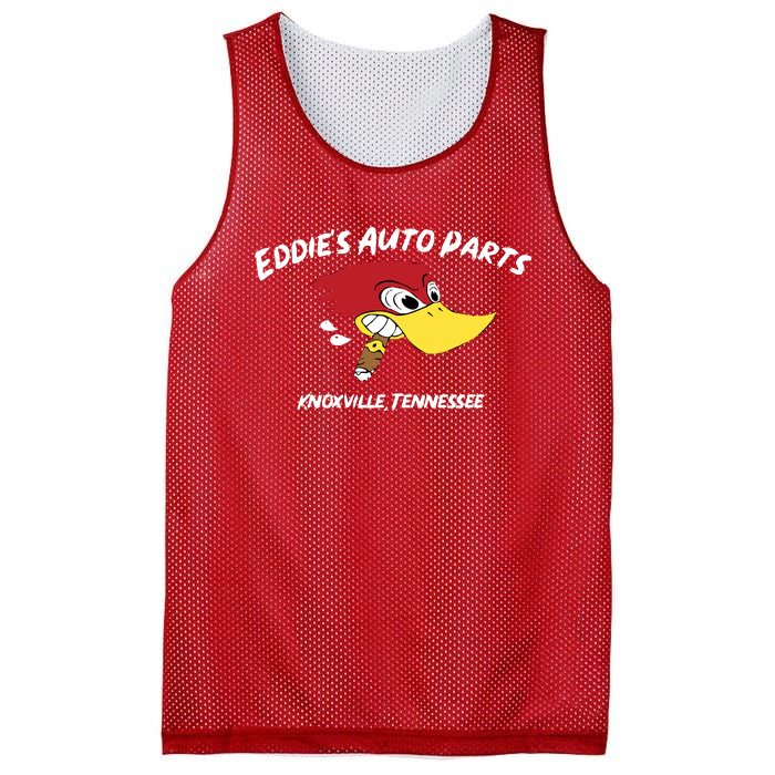 Eddies Auto Parts Mesh Reversible Basketball Jersey Tank