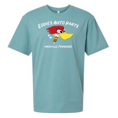 Eddies Auto Parts Sueded Cloud Jersey T-Shirt