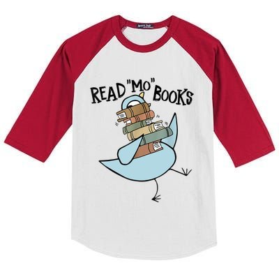 Elephant And Piggie Read Mo Books Pigeon Kids Colorblock Raglan Jersey